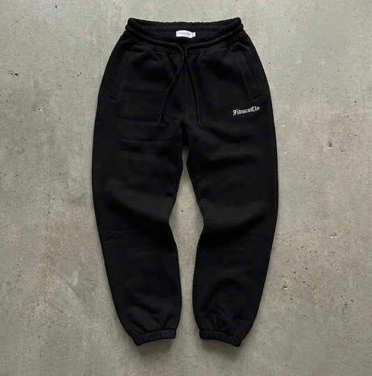 Heavyweight Sweatpants Black - FiducaClo