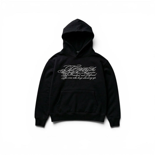 "Fiduca" Signature Hoodie Black (PreOrder) - FiducaClo