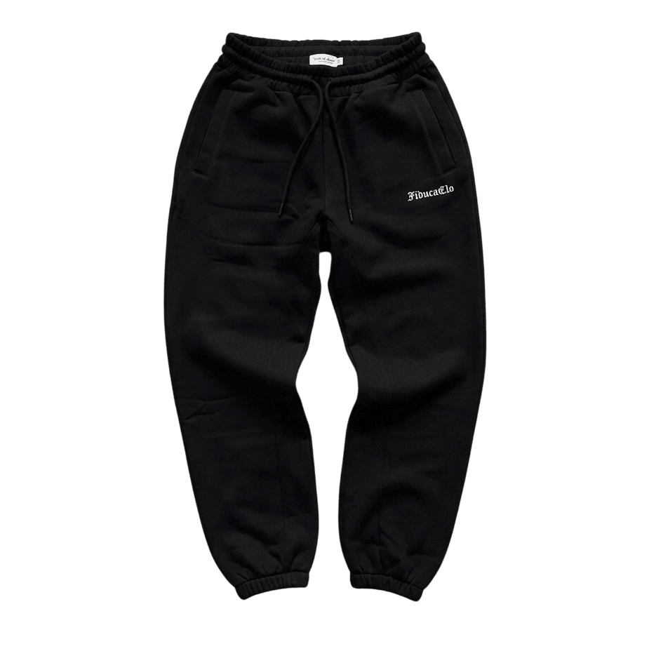 Heavyweight Sweatpants Black - FiducaClo