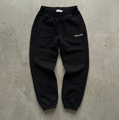 Heavyweight Sweatpants Black - FiducaClo